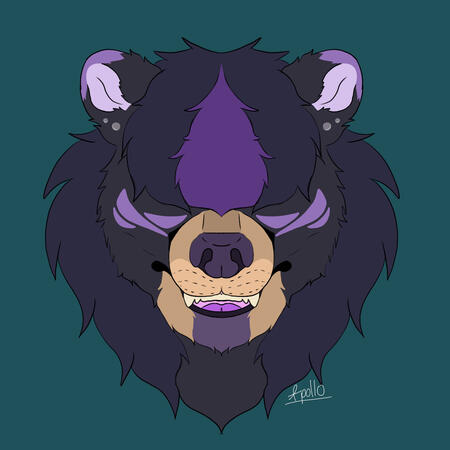 Basic Colored head shot