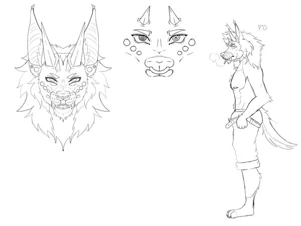 Ref Sheet Line art (Basic)